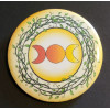 Fridge Magnet - Triple Goddess, Yellow